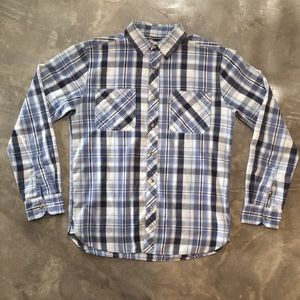Levi’s blue plaid